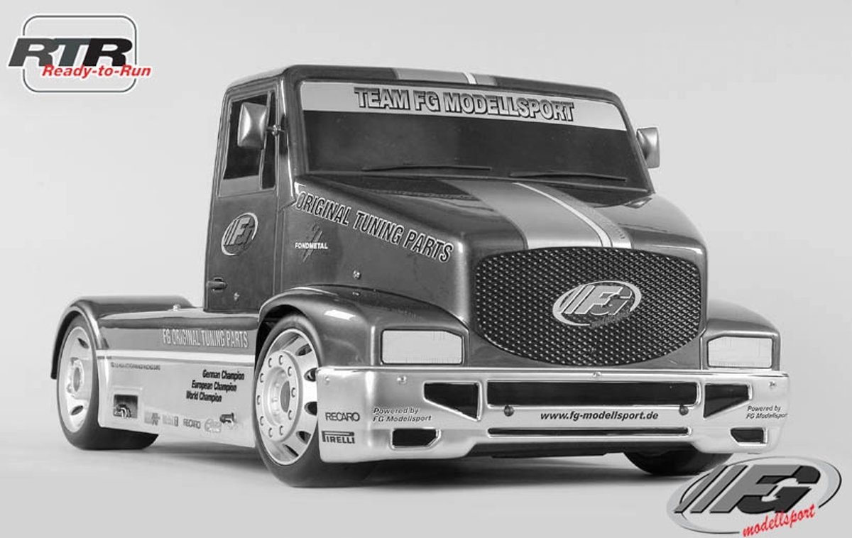 Super Race Truck Sports-Line 2WD-530 RTR, (Transparante Kap)