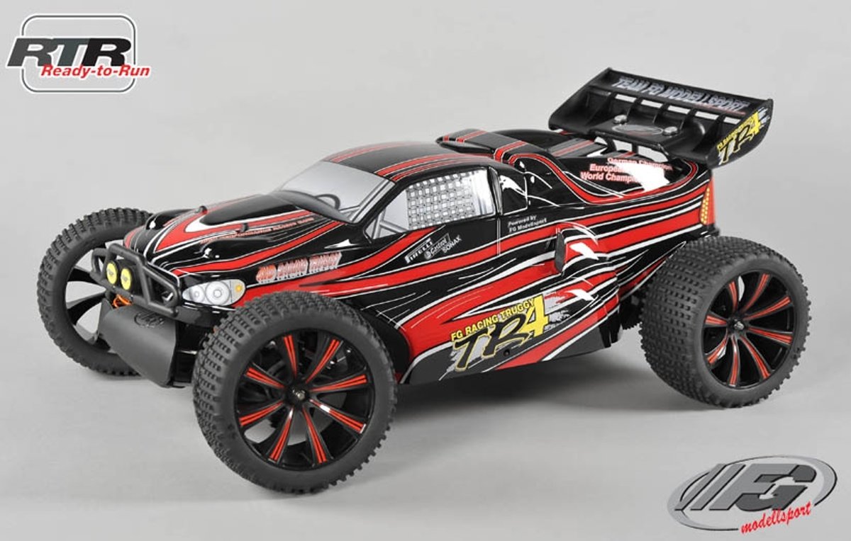 TR4 Truggy WB535 Sports-Line 4WD RTR, (Gespoten Kap)