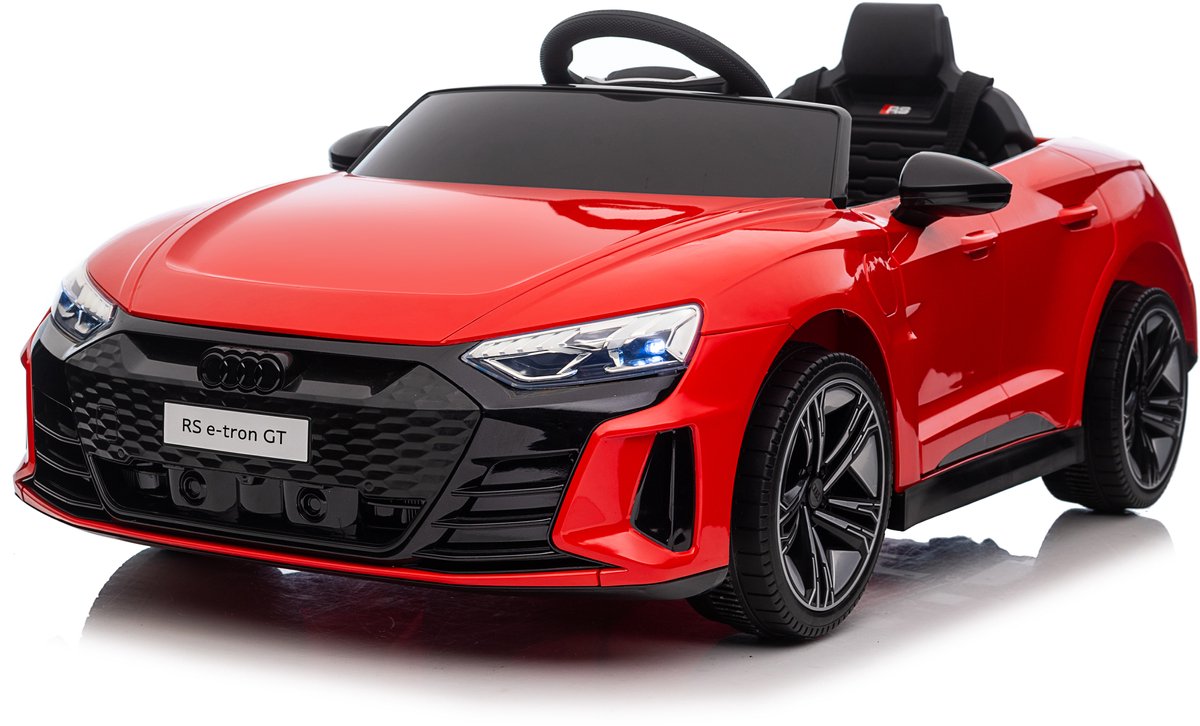 Audi RS E-tron - Elektrische Kinderauto 12V - Met Afstandsbediening - 1 tot 4 jaar - Rood