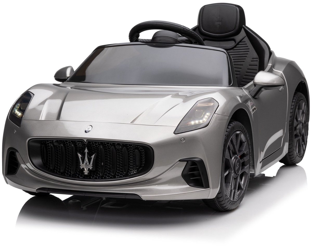 Maserati folgore GT Elektrische Kinderauto 12V - 1 tot 4 jaar - Zilver