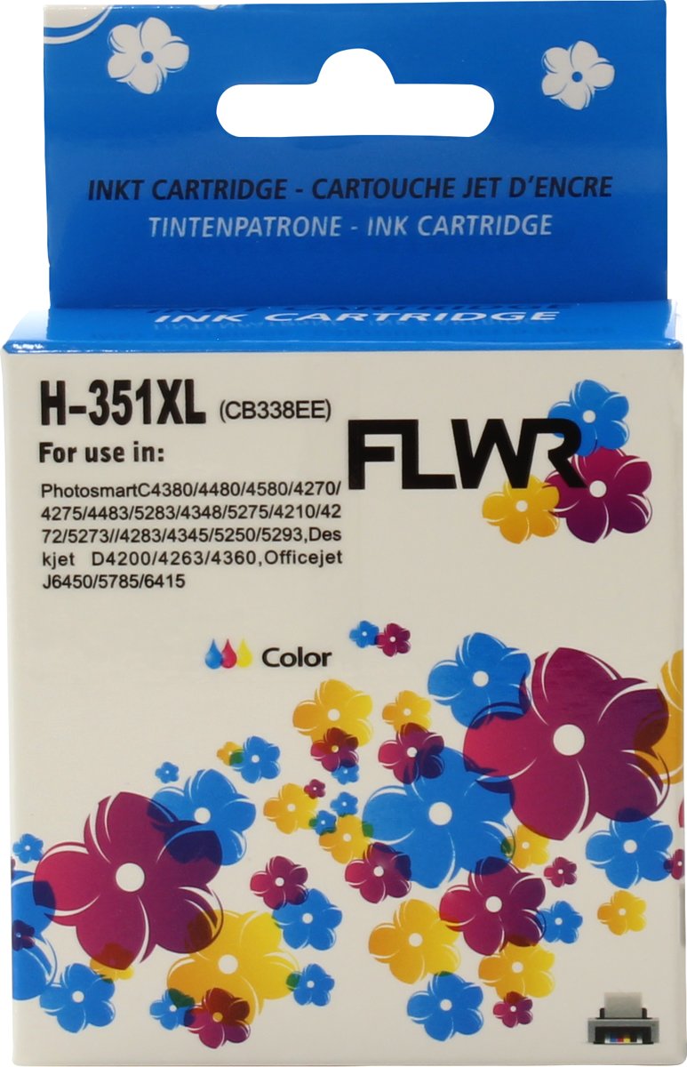 FLWR - Inktcartridge / 351XL / CMY - geschikt voor HP