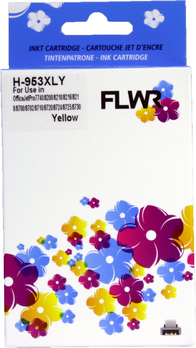 FLWR - Inktcartridge / 953XL / Geel - geschikt voor HP