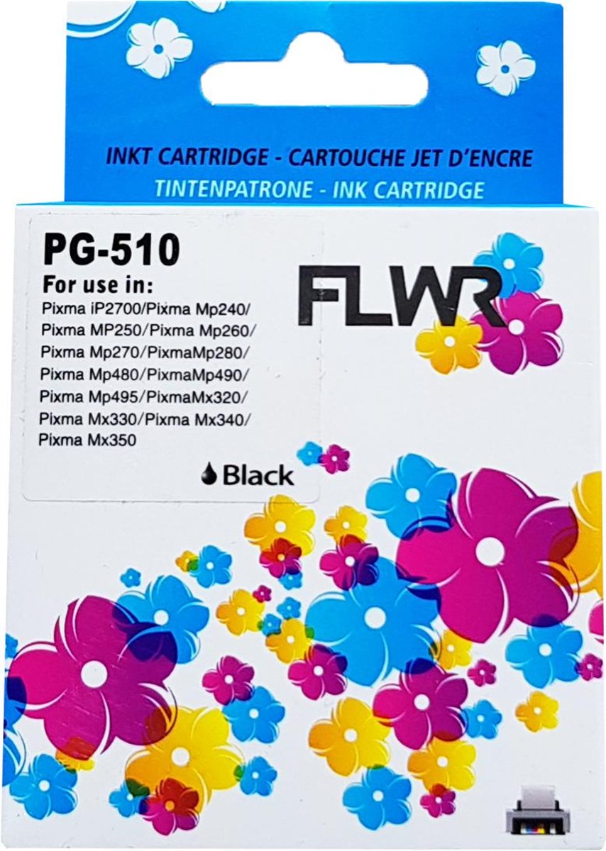 FLWR - Inktcartridge / PG-510 Zwart - Geschikt voor Canon