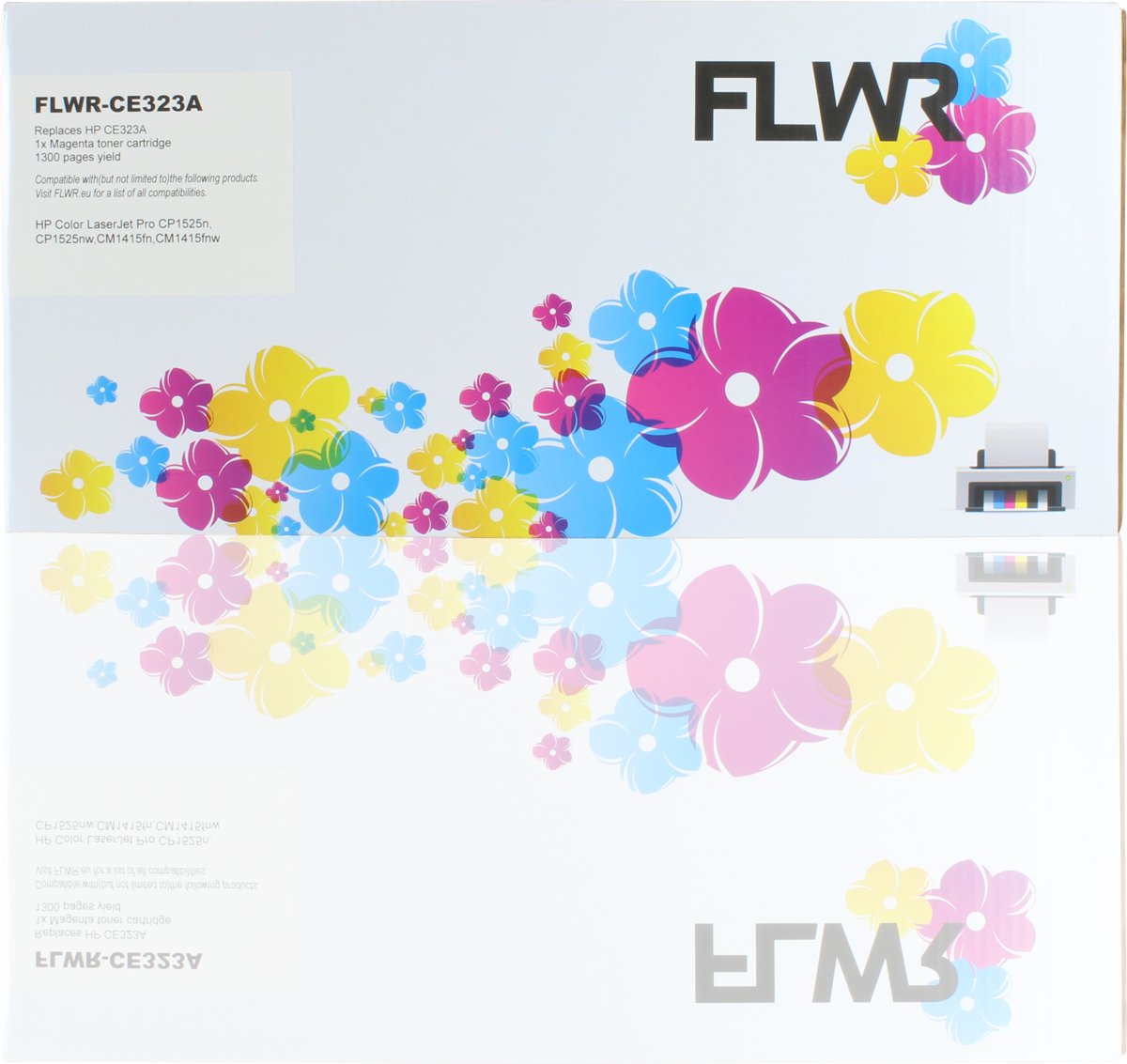 FLWR - Toner / 128 / Magenta - geschikt voor HP