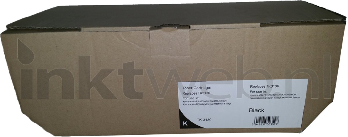 FLWR - Toner / TK-3130 / Zwart - geschikt voor Kyocera Mita