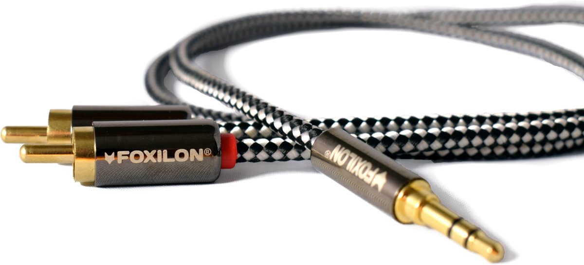 FOXILON HQ Jack naar Tulp Kabel 1,5m