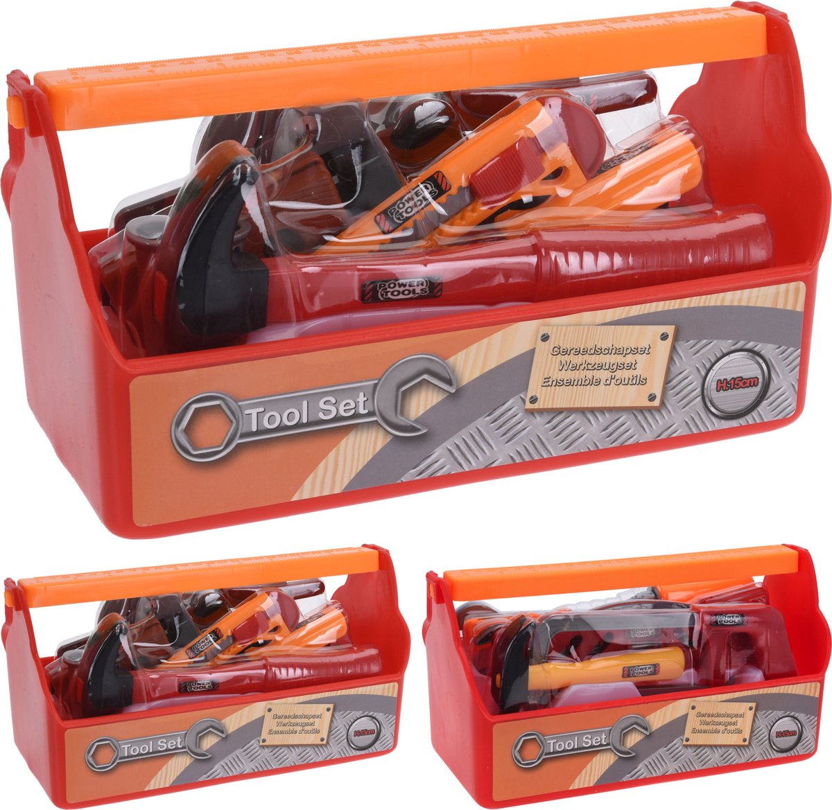 Gereedschapskist - 12-delig - Gereedschapset - Speelgoed