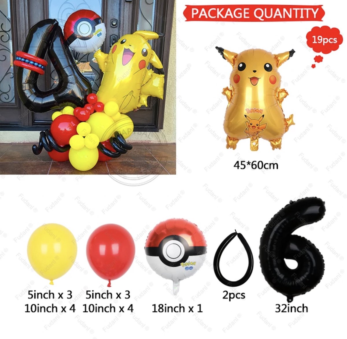 Pokémon ballonnenset