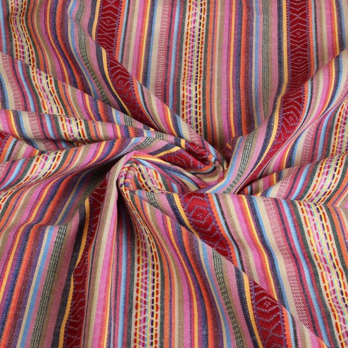 Funkytex Mexico stof multicolor