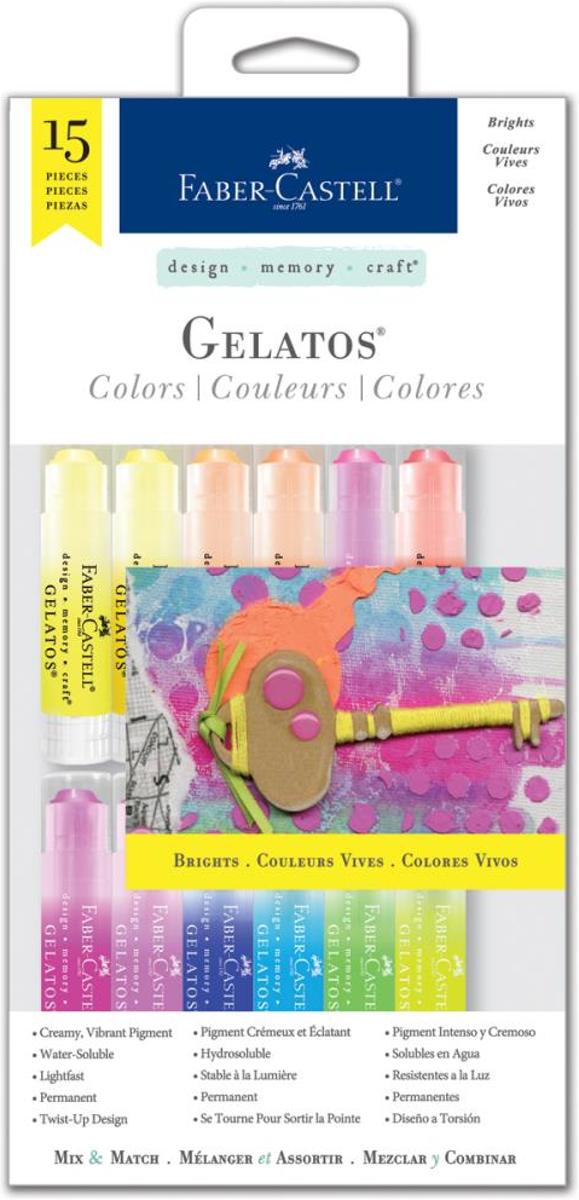   - Design Memory Craft Gelatos Kit - Brights -15stuks