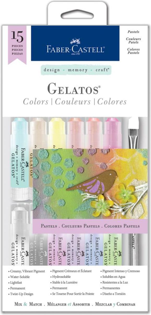   - Design Memory Craft Gelatos Kit - Pastels - 15stuks