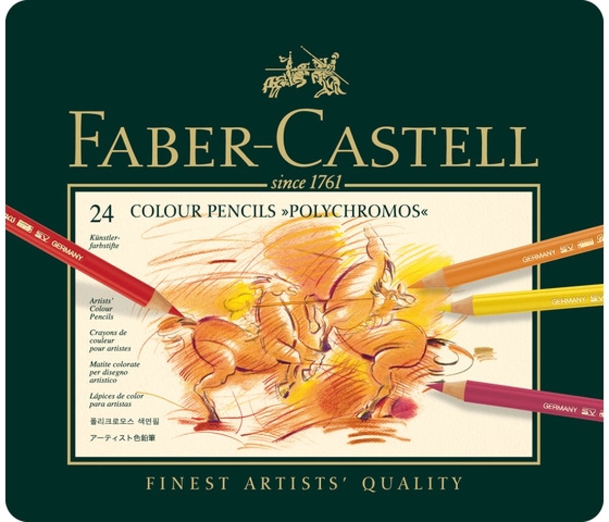 Faber Castell - Kleurpotlood - Polychromos - 24 stuks