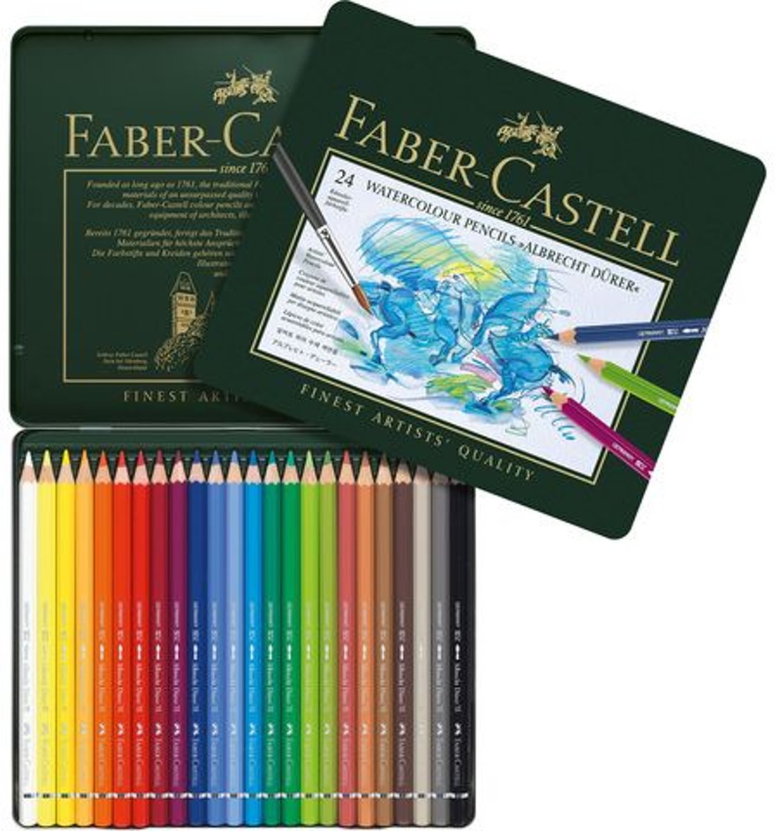 Faber Castell Albrecht D rer 24 stuks in blik