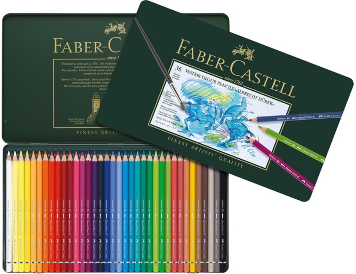 Faber Castell Albrecht Dürer 36 stuks in blik