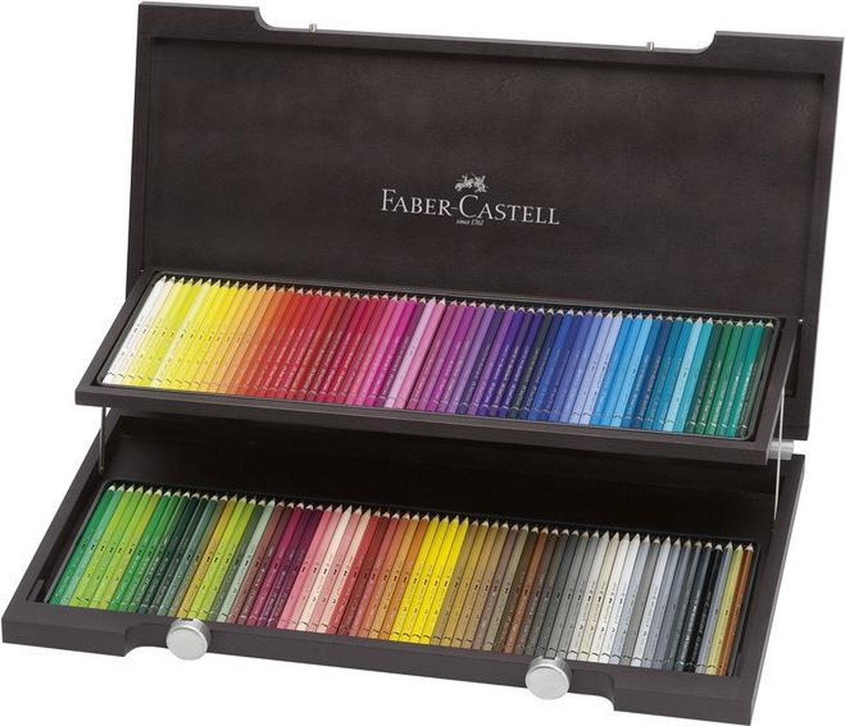 Faber Castell FC-117513 Aquarelpotlood Faber-Castell Albrecht Dürer Houten Kist à 120 Stuks