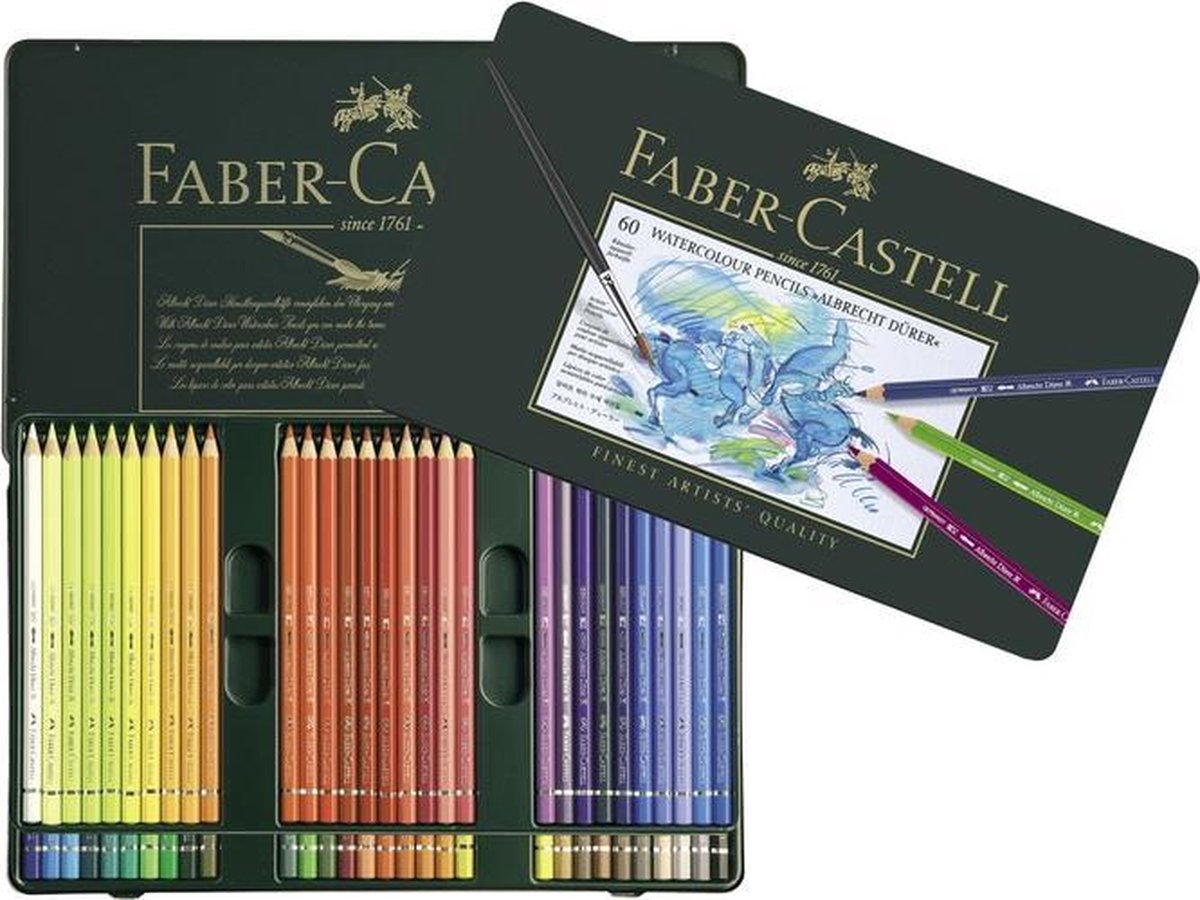 Faber Castell FC-117560 Aquarelpotlood Faber-Castell Albrecht Dürer Etui à 60 Stuks