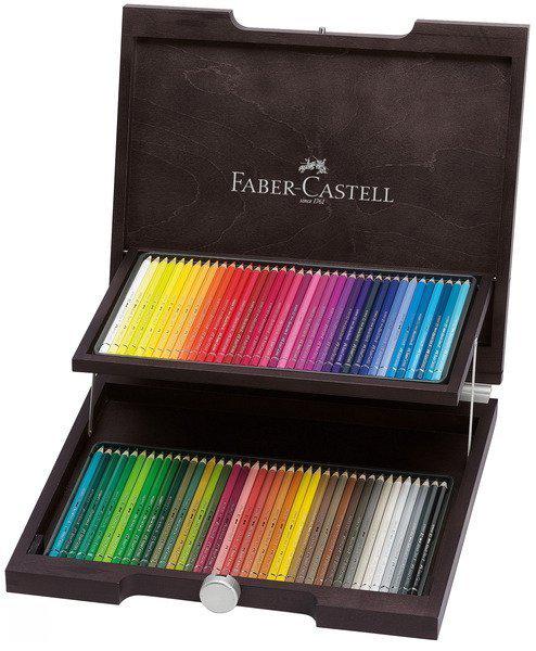 Faber Castell aquarelpotlood A.Durer houten koffer 72 stuks