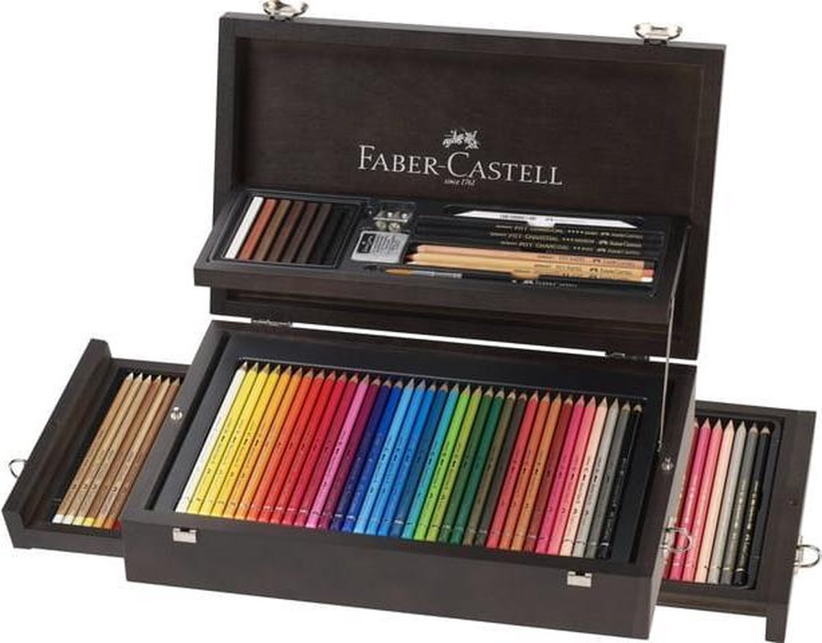 Kleurpotloden Faber-Castell Art&Graphic luxe koffer