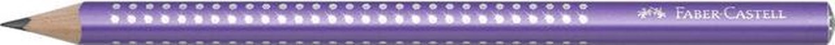 Potlood Faber-Castell Sparkle Jumbo paars parelmoer FC-111604