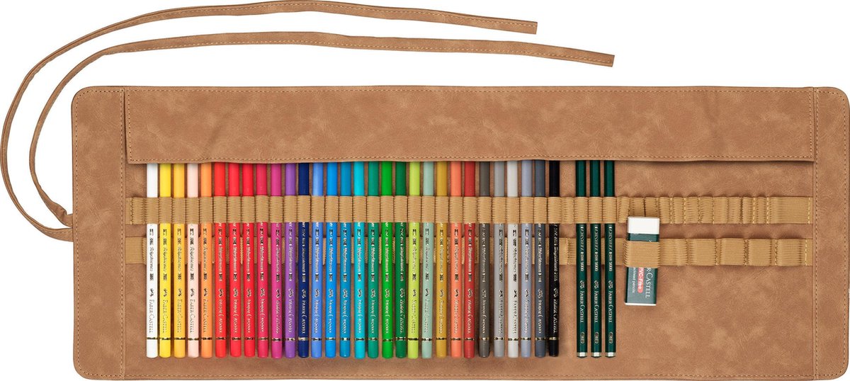 Roletui Faber-Castell Polychromos potloden 30 stuks. FC-110030