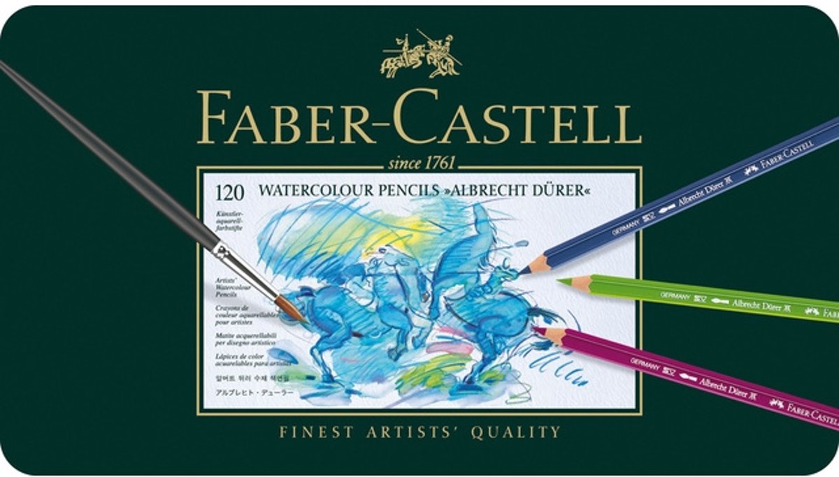 aquarelpotlood Faber Castell Albrecht Dürer etui à 120 stuks