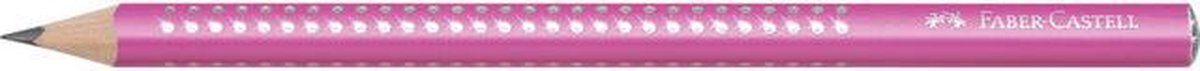 grafietpotlood Sparkle Jumbo B hout roze