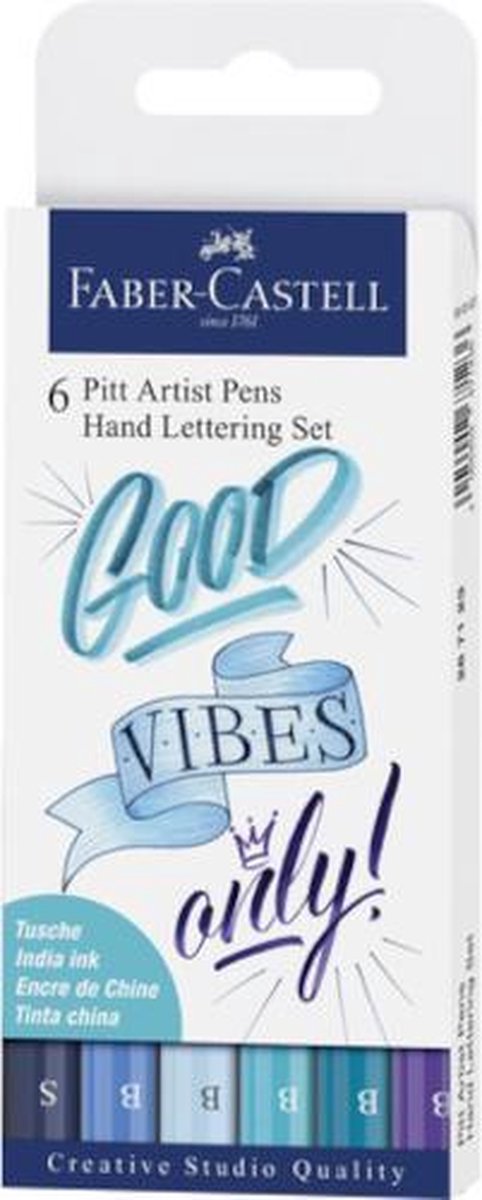 handletteringset Pitt Artist Pen junior 6-delig