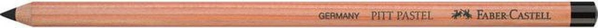 pastelpotlood Pitt 18 cm hout 199 zwart