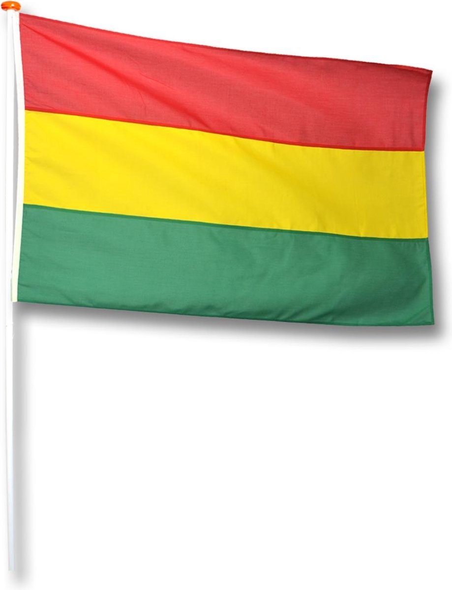 Vlag Bolivia 150x225 cm.