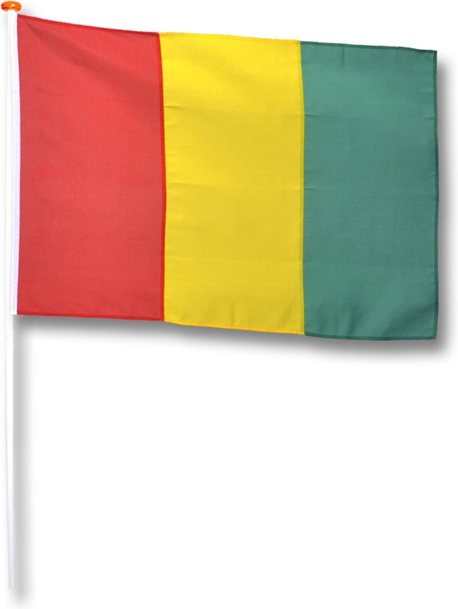 Vlag Guinea 100x150 cm.