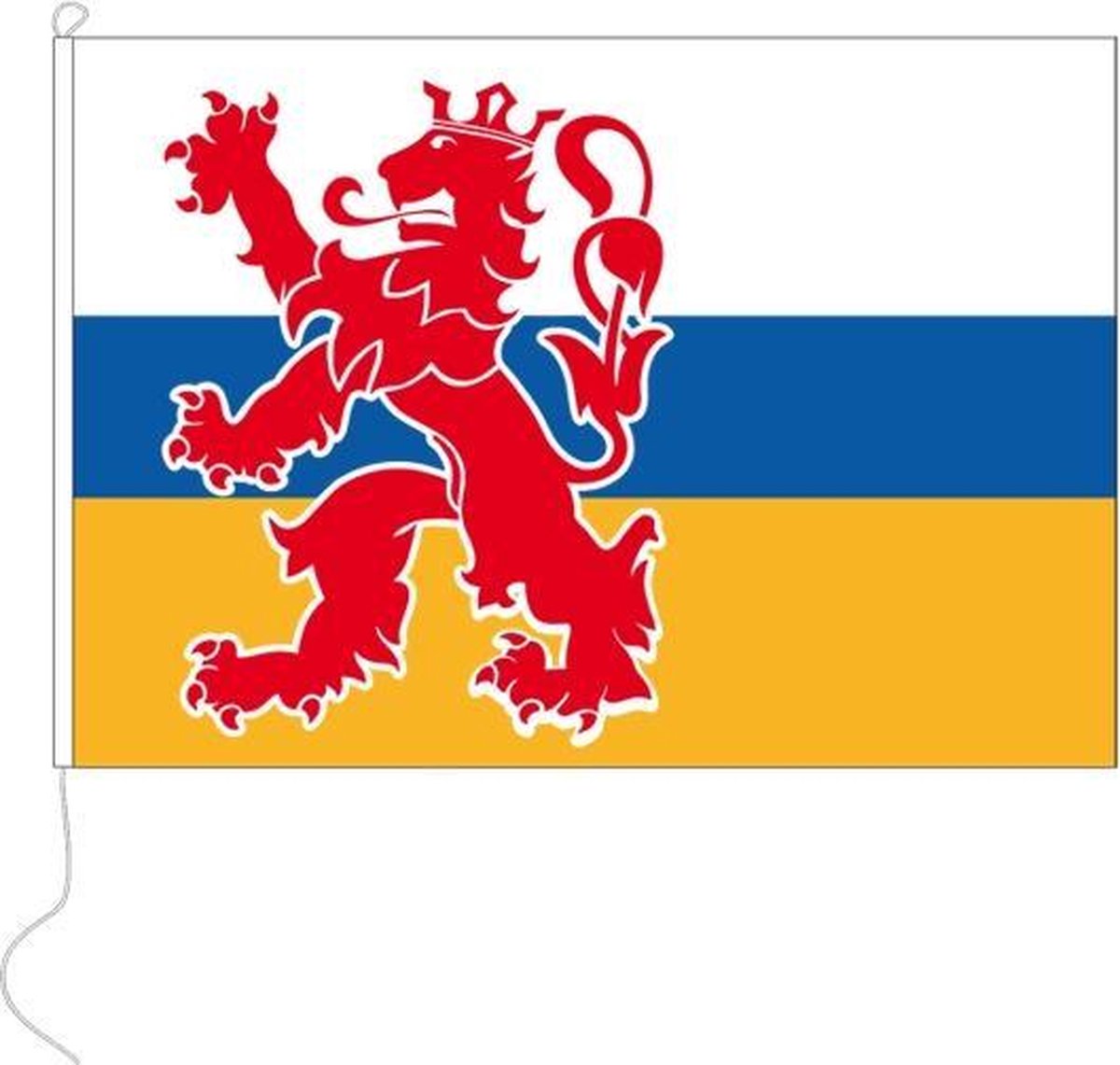 Vlag Limburg 150x225 cm.