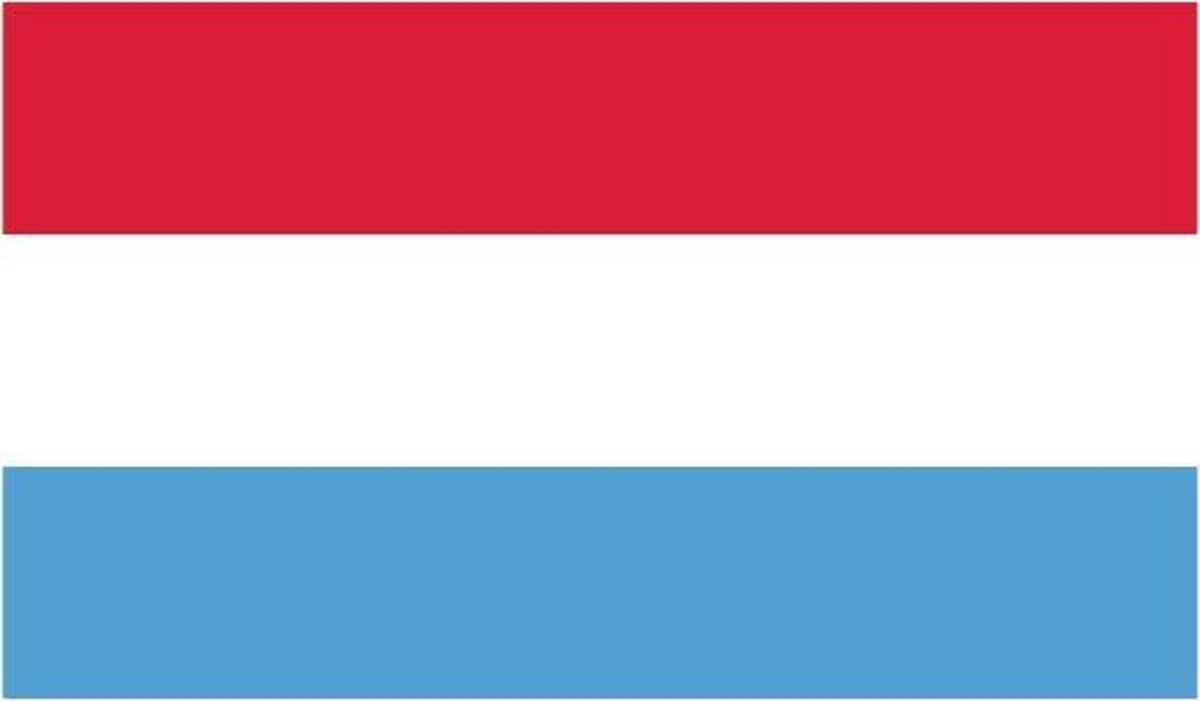 Vlag Luxemburg 70x100 cm.