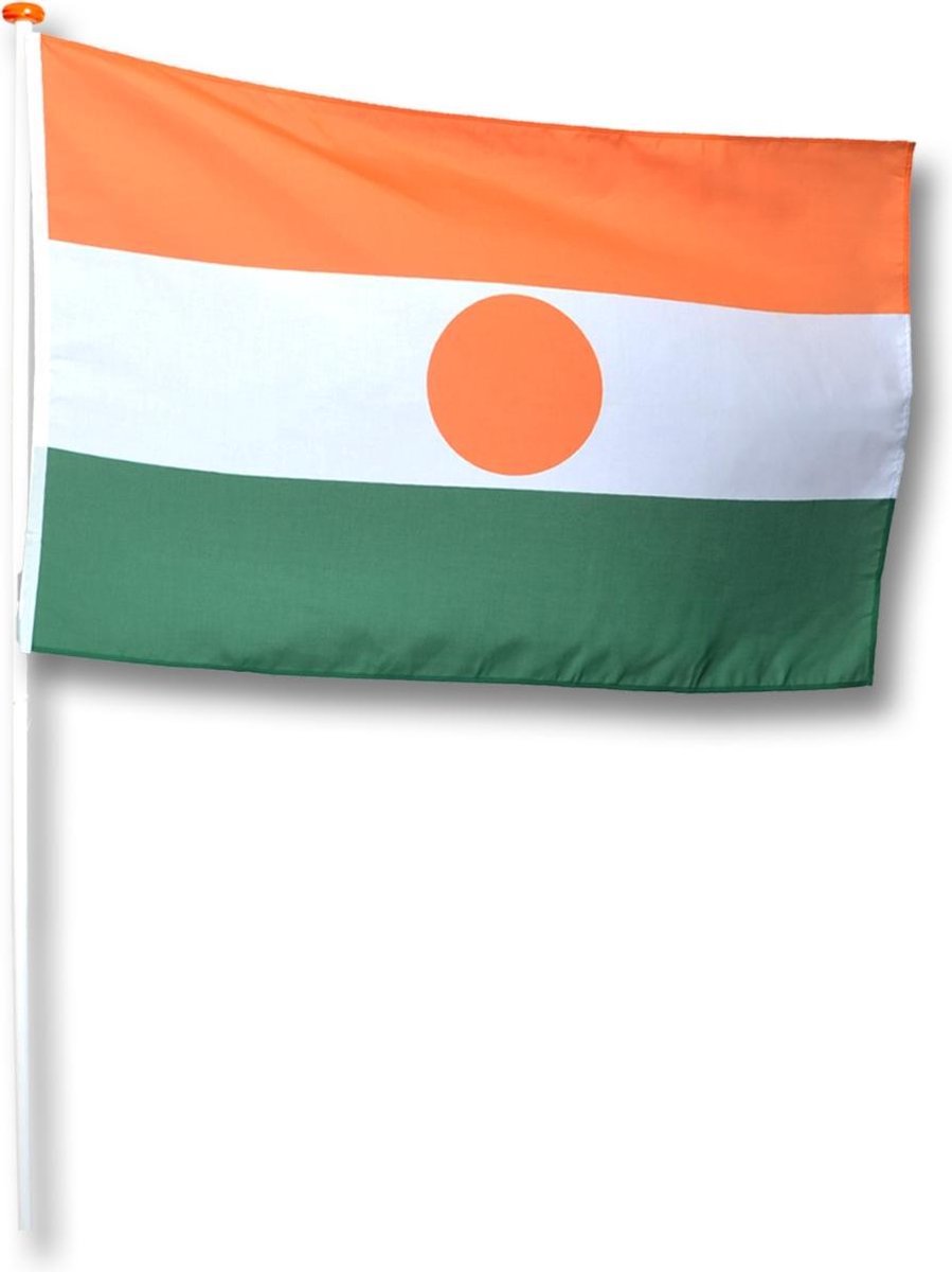 Vlag Niger 100x150 cm.