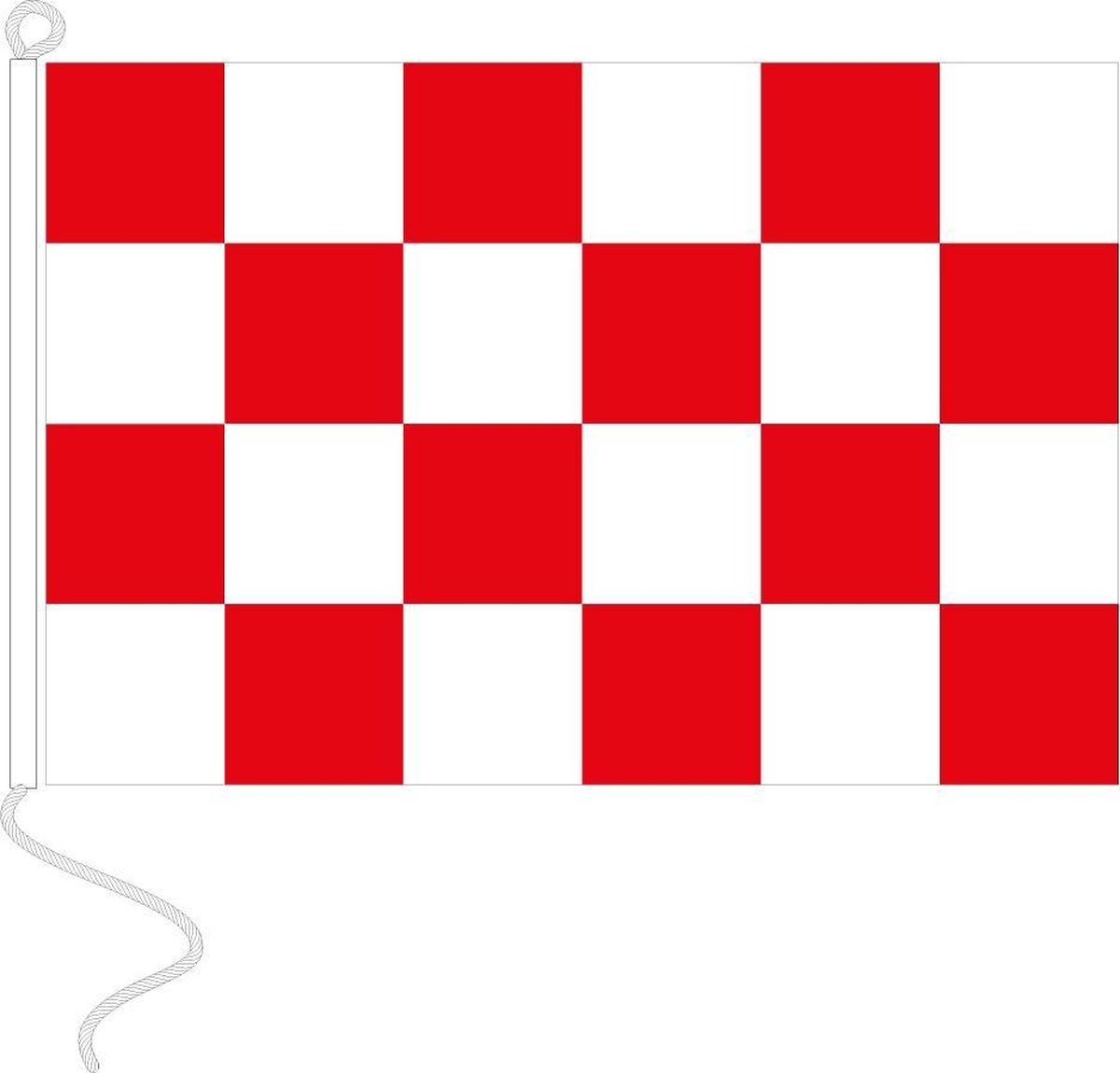 Vlag Noord-Brabant 50x75 cm.