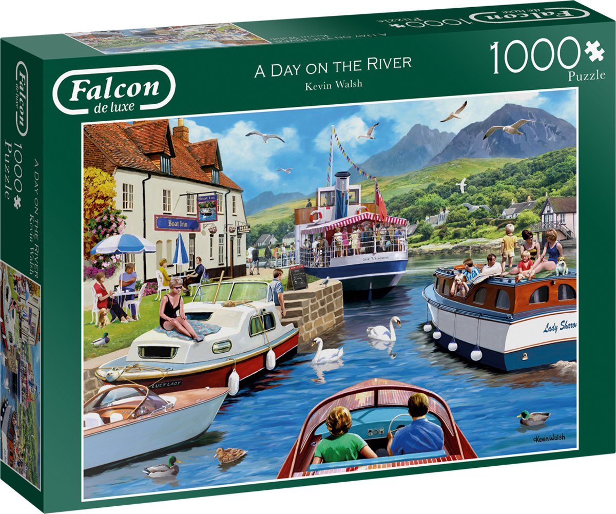 Falcon A Day on the River 1000 pcs