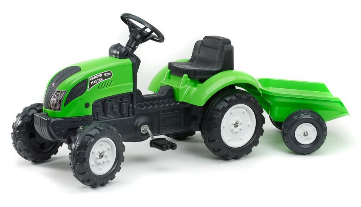 Garden Master Tractor Met Aanhangwagen