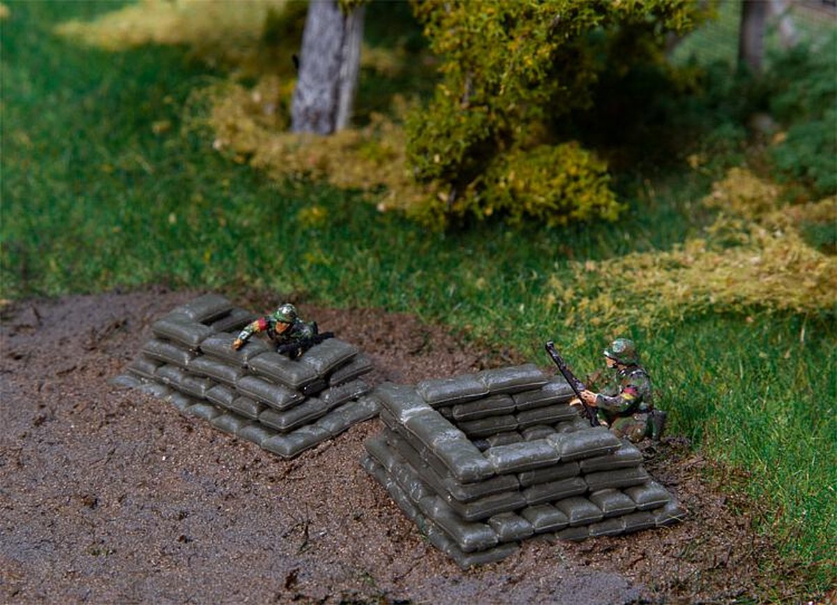 Faller - Sandbags - FA144121 - modelbouwsets, hobbybouwspeelgoed voor kinderen, modelverf en accessoires