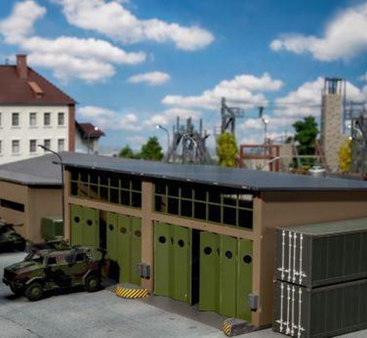 Faller - Small workshop hall - FA144106 - modelbouwsets, hobbybouwspeelgoed voor kinderen, modelverf en accessoires