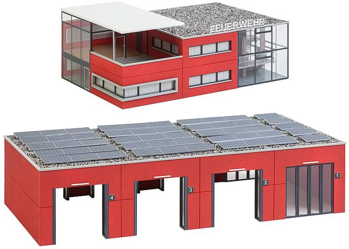 Faller 130160 - Moderne brandweerkazerne