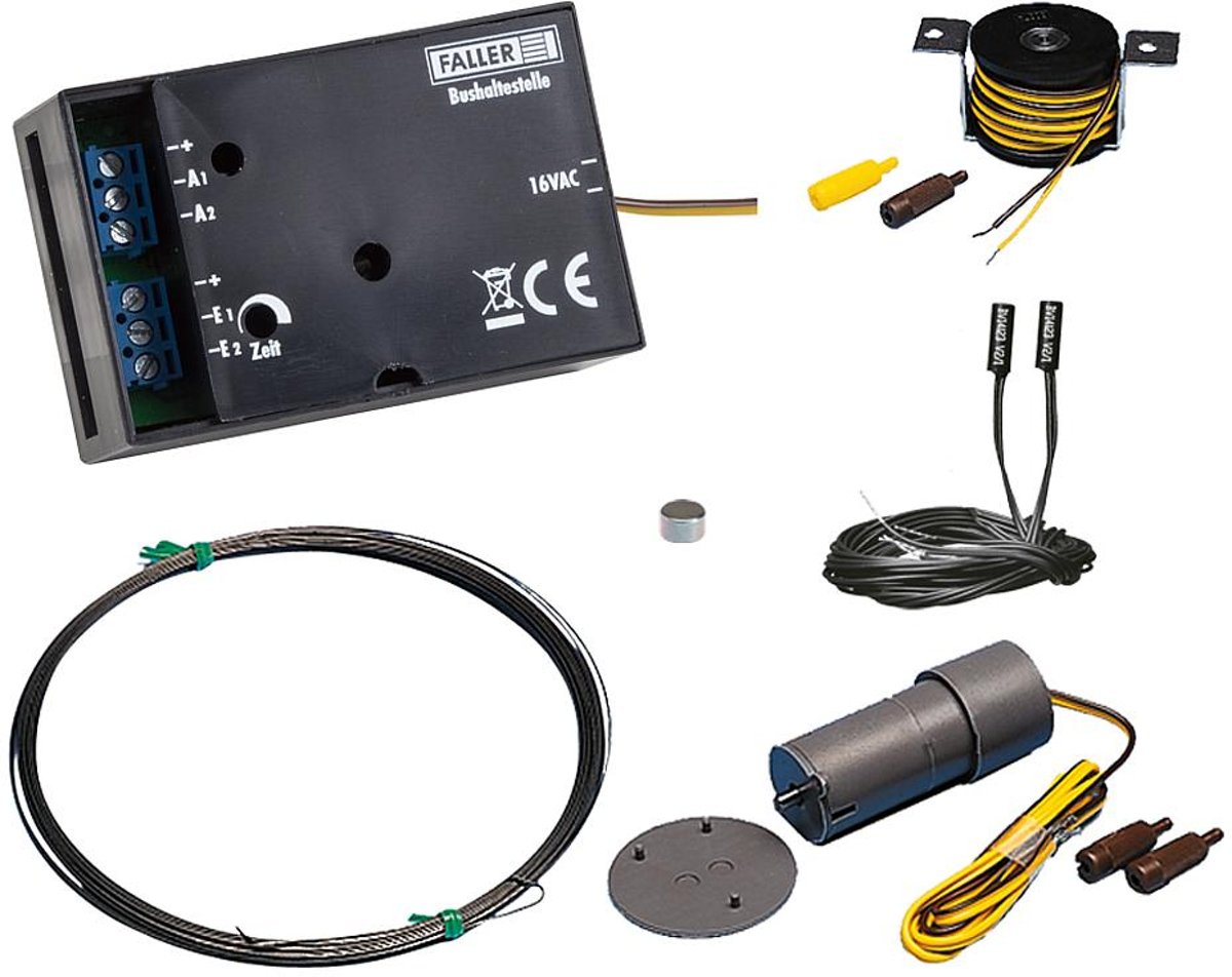 Faller -Car System Bushalteset incl. Laser-Street (161905)