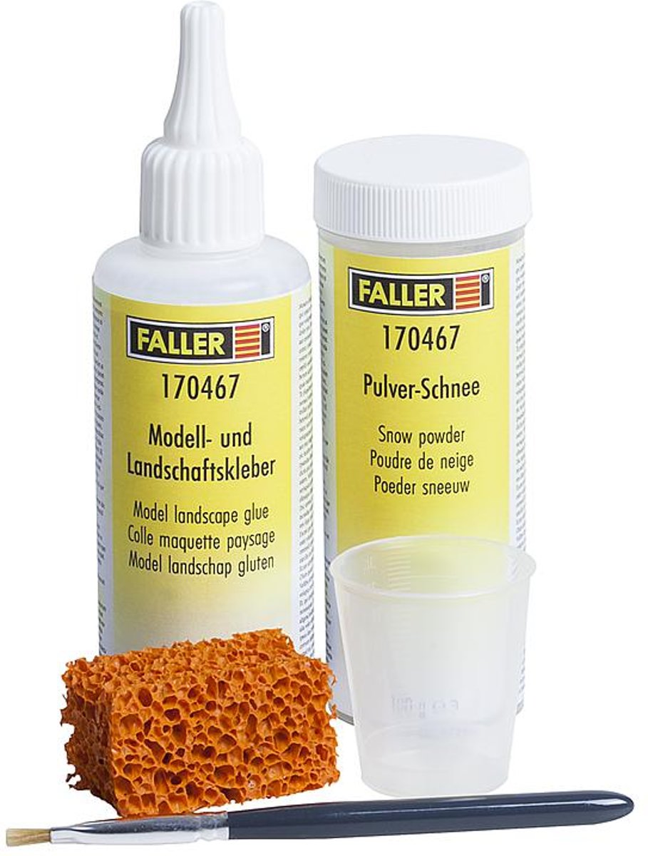 Faller -Sneeuwpoederset, 100 g/105 g (170467)