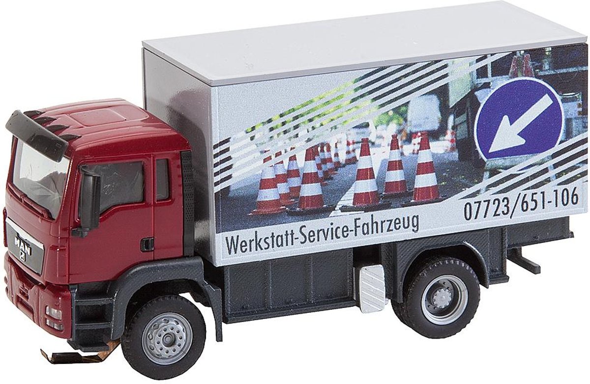 Faller -Vrachtwagen MAN TGS Werkstattservicewagen (HERPA/RIETZE) (161554)