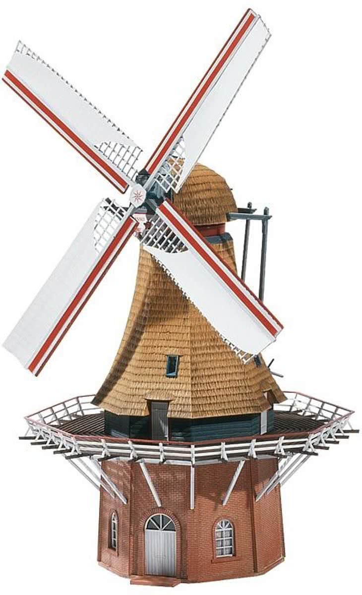 Faller Windmolen Met Motor Modelbouwdecoratie