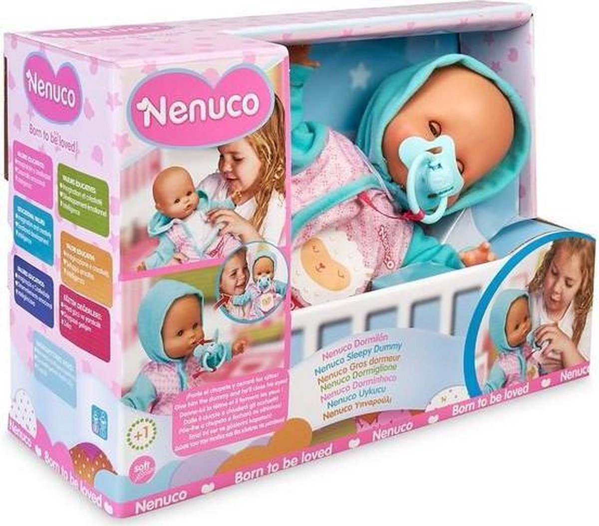 Babypop met Accessoires Nenuco Sleepy Dummy Famosa