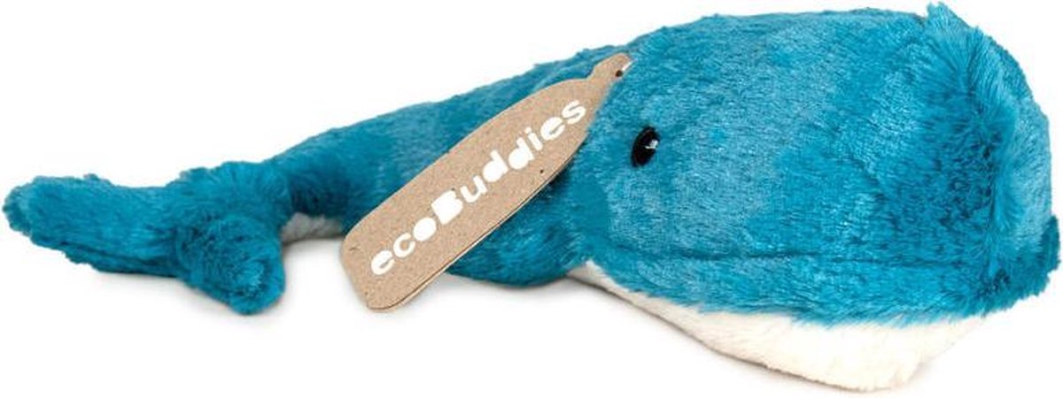 Eco Buddies knuffel -  Walvis knuffel - Recicled plush toy - 30cm