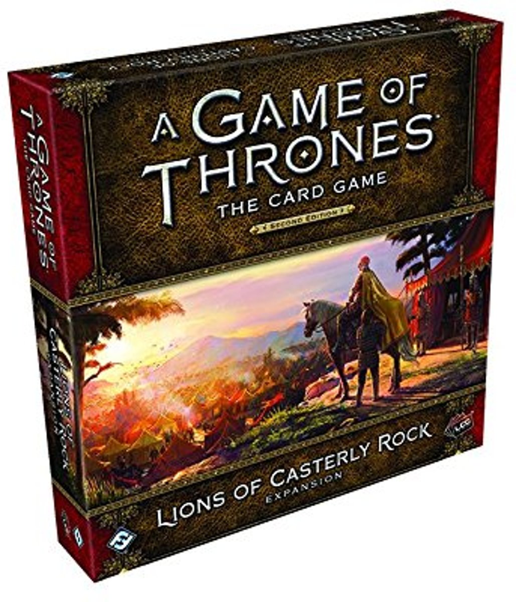 A Game of Thrones The Card Game Second Edition Lions of Casterly Rock