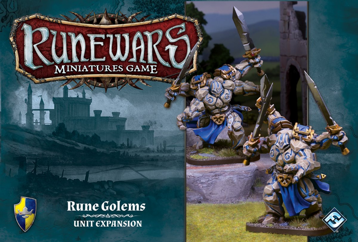 RuneWars: The Miniatures Game - Rune Golems Unit Uitbreiding