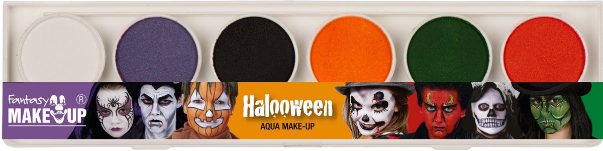 Halloween aqua schmink set