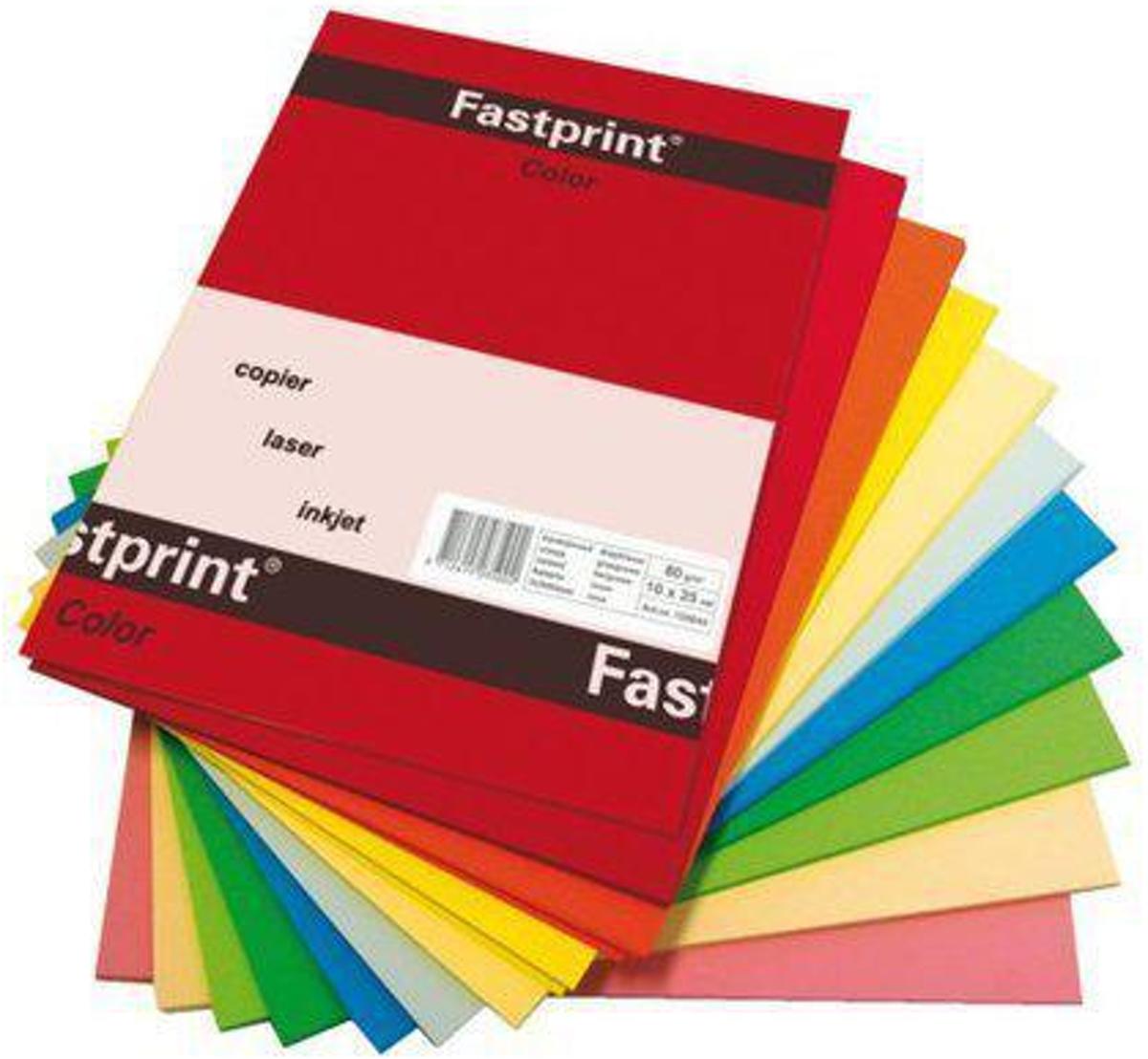 Gekleurd Papier A4 120gr FP Assorti Kleur 100vel