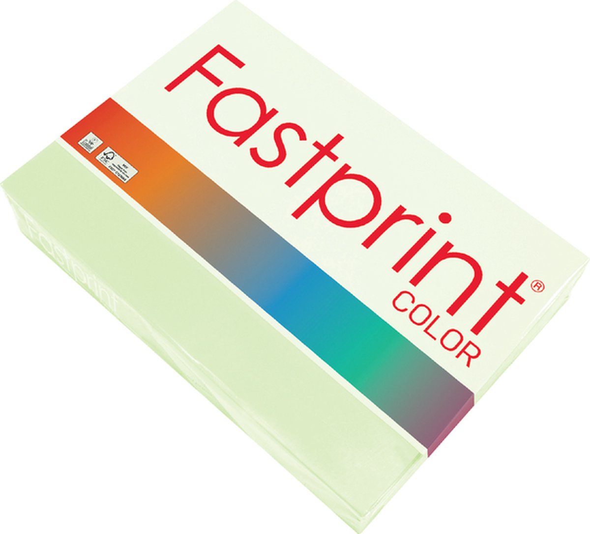 Kopieerpapier Fastprint A4 160gr lichtgroen 250vel